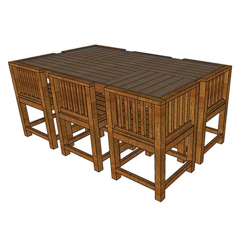 Poorvi - 6 Seater Dining Set - ubyld