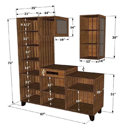 Sedar-Crockery Unit - ubyld