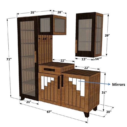 Sedar-Crockery Unit - ubyld