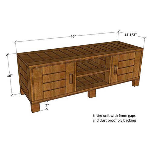 Sinclair- Rustic Tv Stand - ubyld