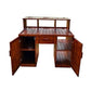 Viada-Study Table With Storage Cabinet - ubyld