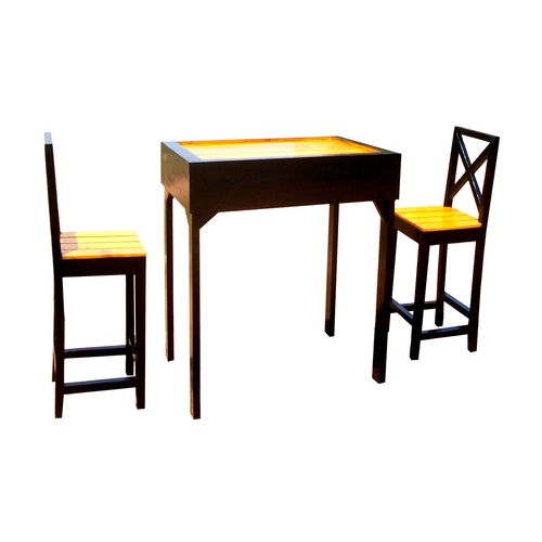 Vida - High Dining Set - 2 Seater - ubyld