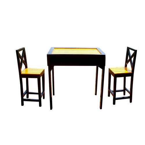 Vida - High Dining Set - 2 Seater - ubyld