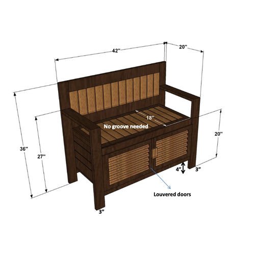 Volavi-Entryway Storage Bench - ubyld