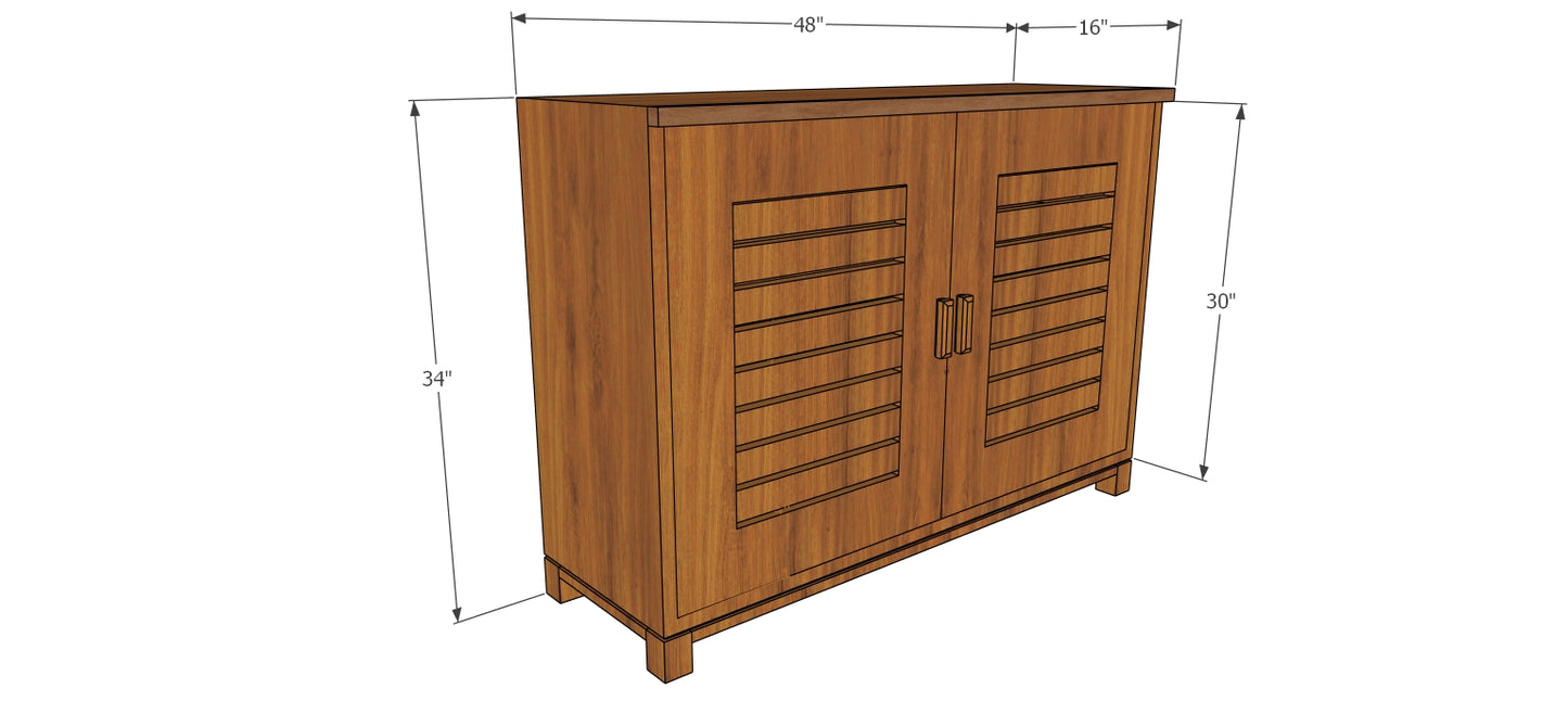 Timberline Shoe Rack