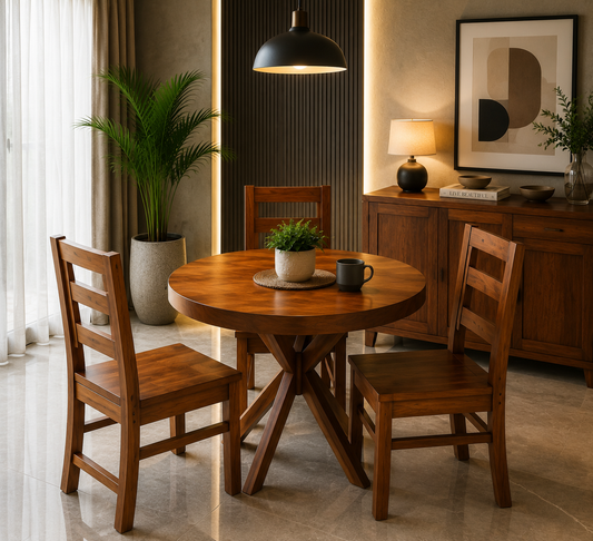 Ubyld Harmony Round Dining Set