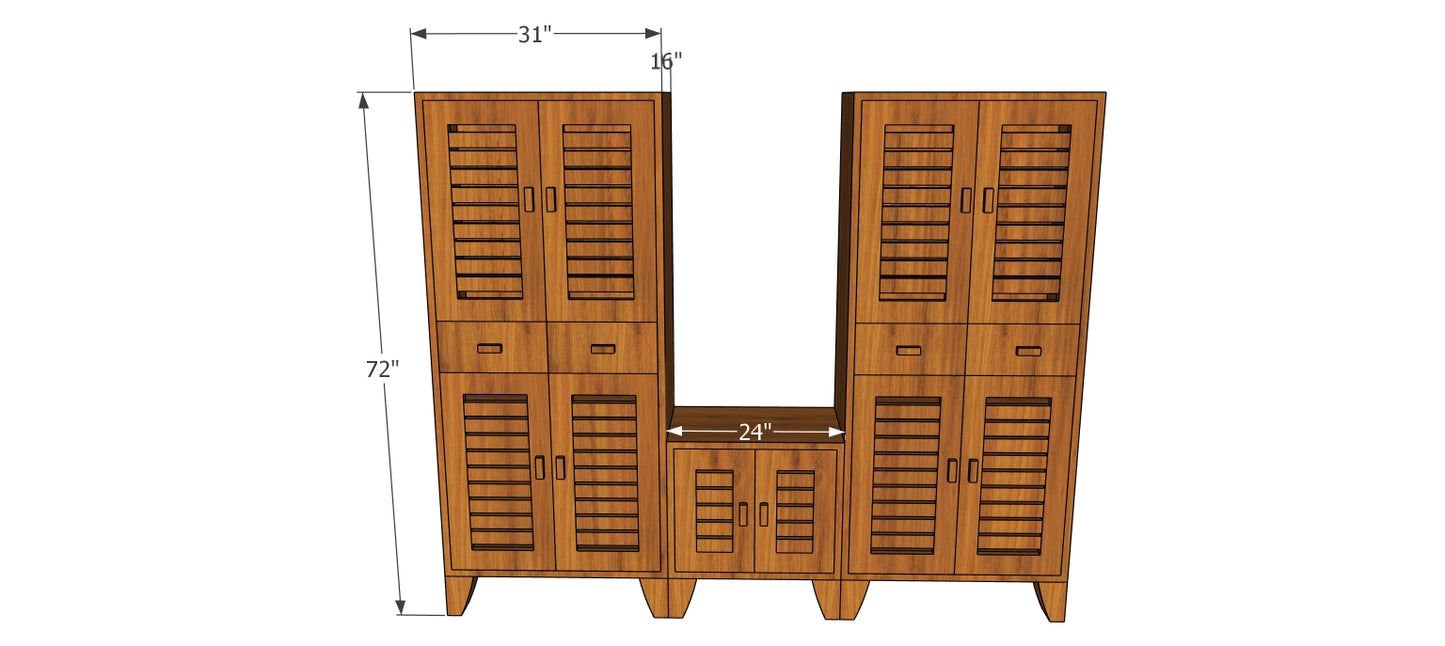 Heritage Grand Shoe Rack