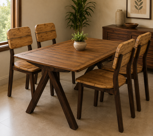 Benitez-4 Seater Dining Set