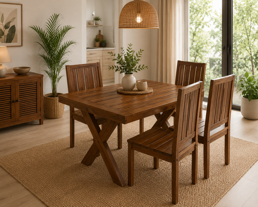 Aarna-4 Seater Dining Set