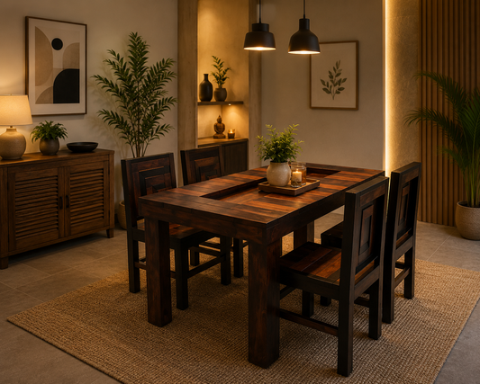 Abilene-4 Seater Dining Set