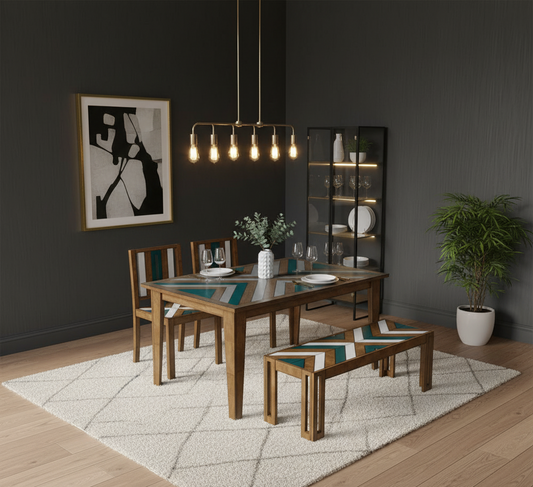 Alana -4 Seater Dining Set