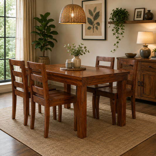 Amybeth-4 Seater Dining Set