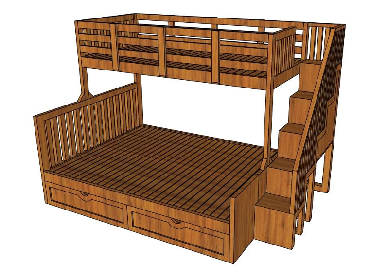 Ubyld TimberNest Bunk Bed