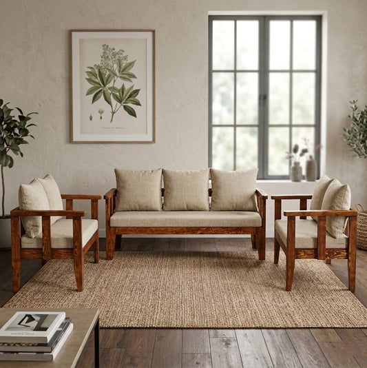 Anwei-7 Seater Sofa Set - 3 + 2 + 2