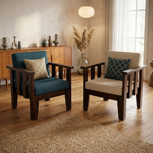 Apex- Set Of 2 Single Seater Sofas