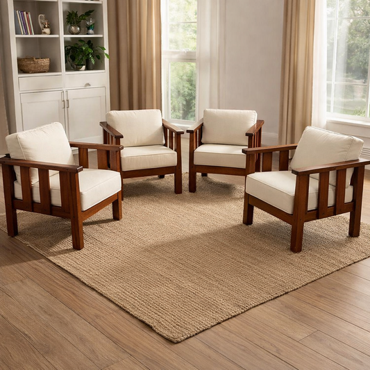 Apex- Set Of 4 Single Seater Sofas