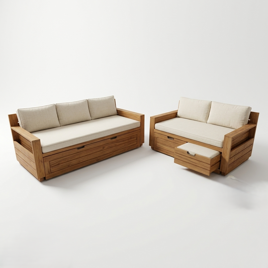 Ardith-5 Seater Sofas With Storage