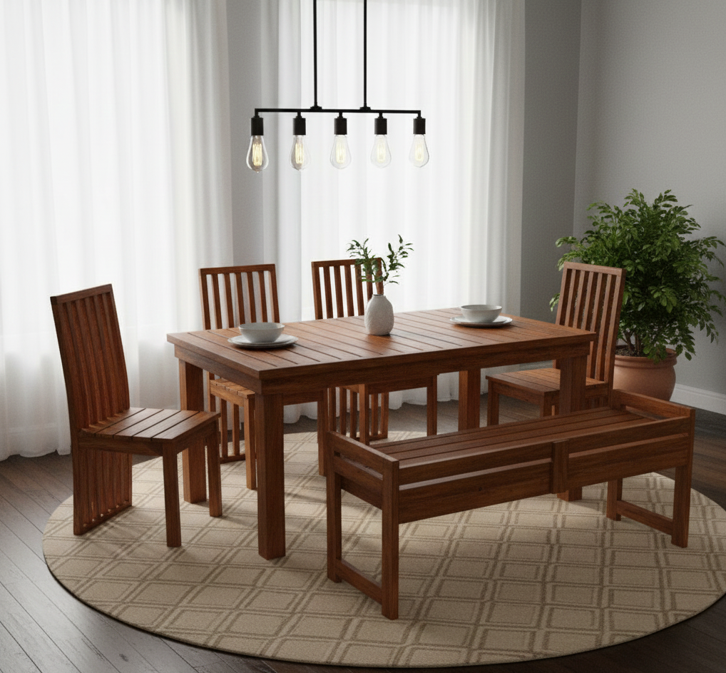 Arezzo-6 Seater Dining Set