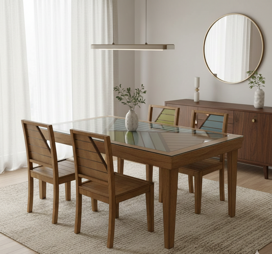 Aspasia-6 Seater Dining Set