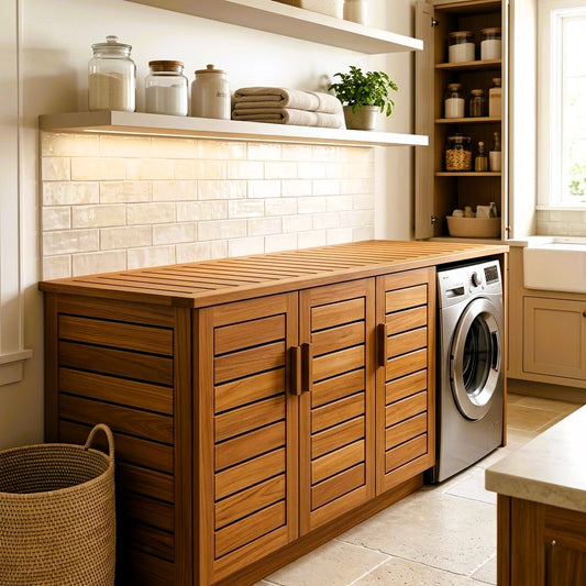 Azula-Washing Machine Cabinet With Storage