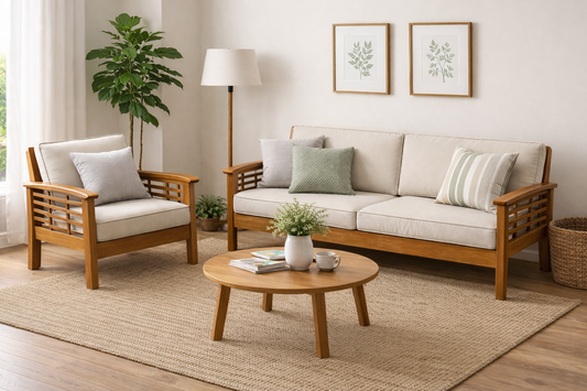 Boyle - 4 Seater Sofa Set