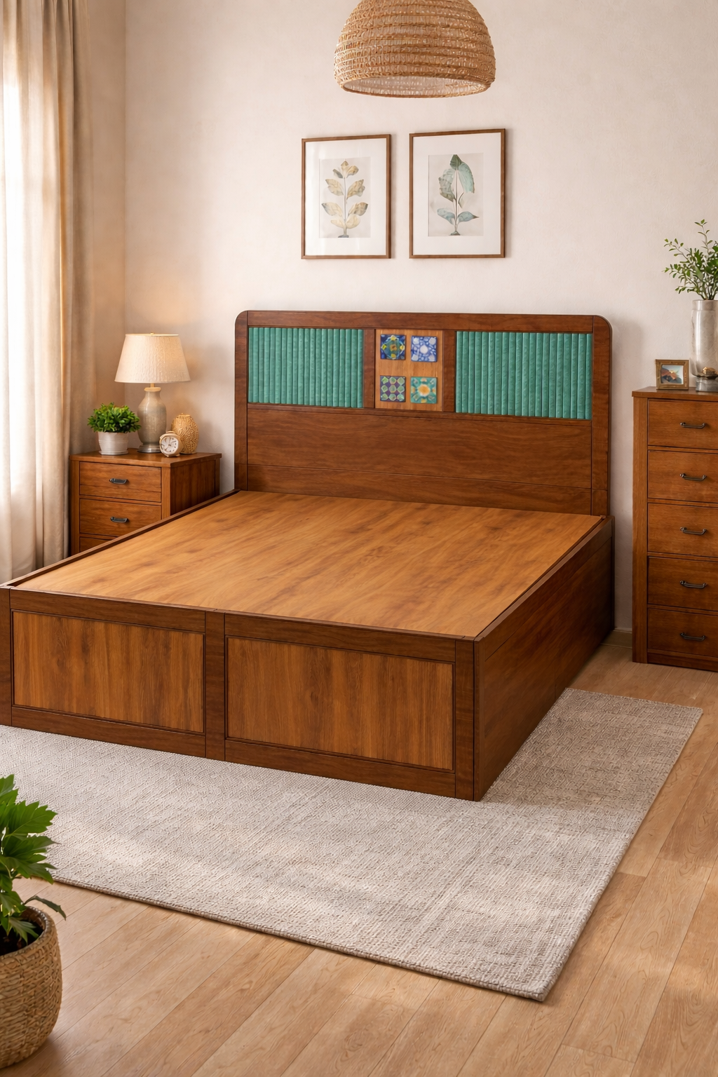 Ubyld AzureCrest Signature QUEEN Bed