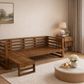 Elara Bed / L Shape Sofa
