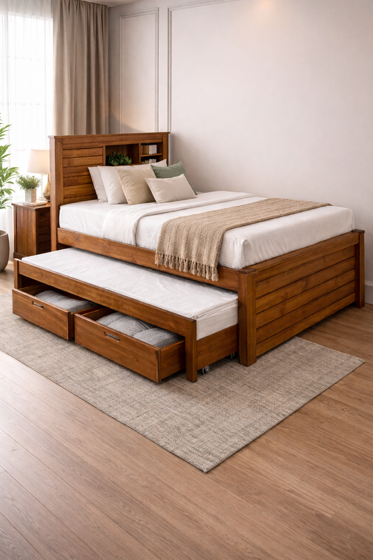 Ubyld SmartNest Trundle Cot with storage