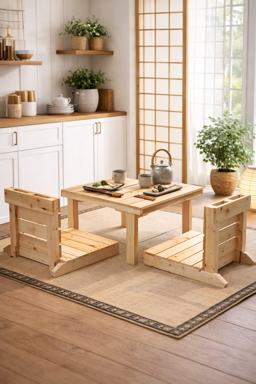 Hackpacker-2 Seater Japanese Low Diner