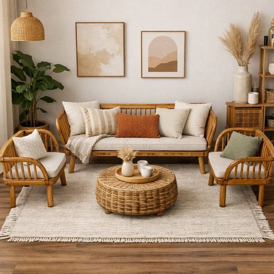 Alokya-5 Seater Sofa Set