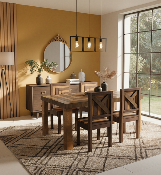 Cira-4 Seater Dining Set