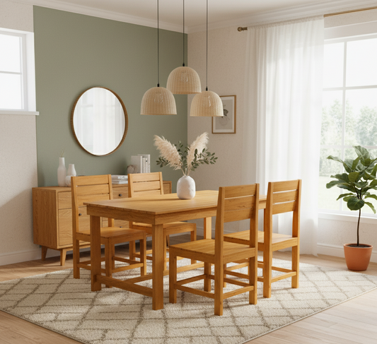 Connor-4 Seater Dining Set