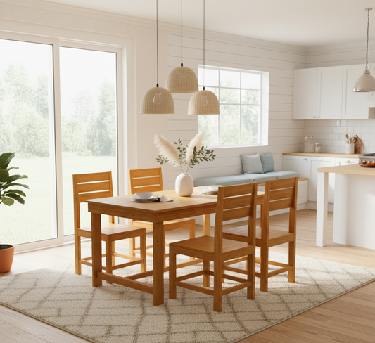 Connor-4 Seater Dining Set