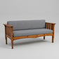 Cru-Ornate Vintage 3 Seater Sofa