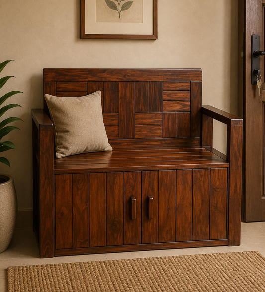 Daffodil-An Entryway Storage Bench