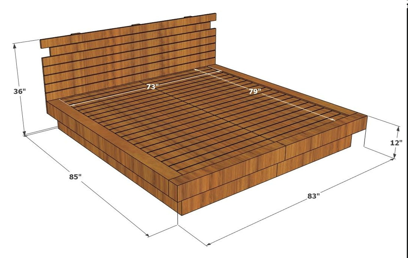 Edmeston King Platform Cot