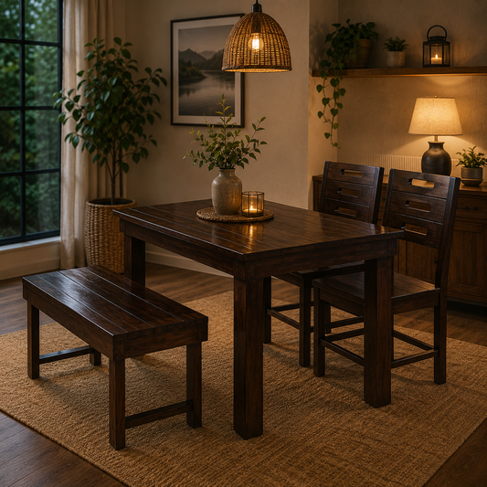 Garrett-4 Seater Dining Set