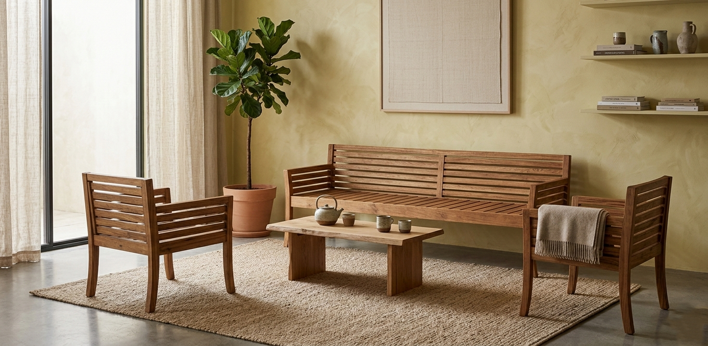 Alberta-5 Seater Sofa Set