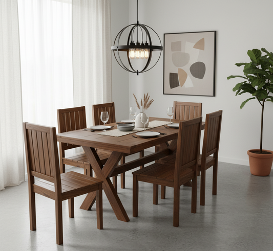 Aarna-4 Seater Dining Set