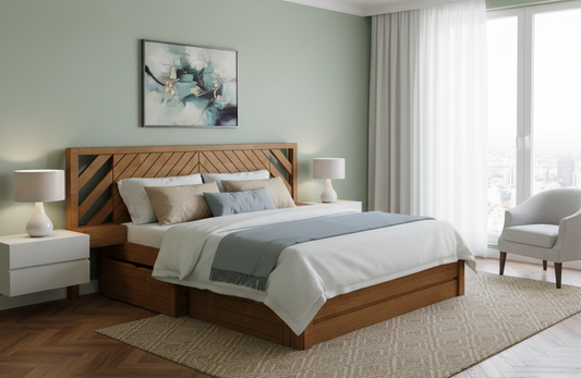 Arwood Queen With Four Storage