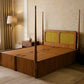 Heirloom Canopy Storage Bed-Queen