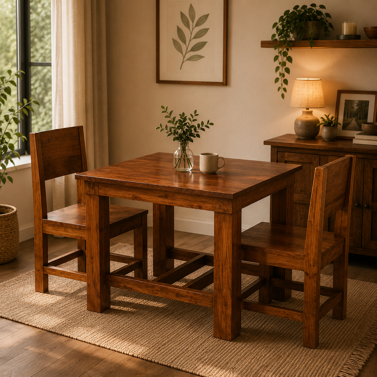 Herdon-2 Seater Dining Set
