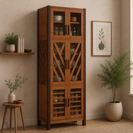 Hollier-Pooja Unit/Crockery Unit