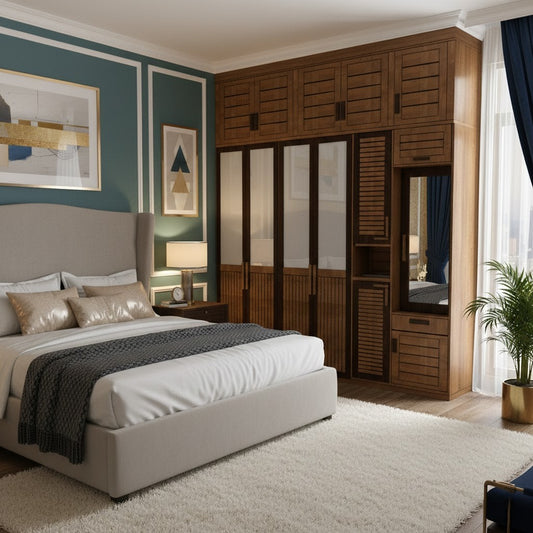 Johen-Spacious Wardrobe