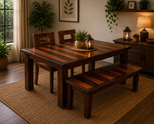 Kanish-4 Seater Dining Set