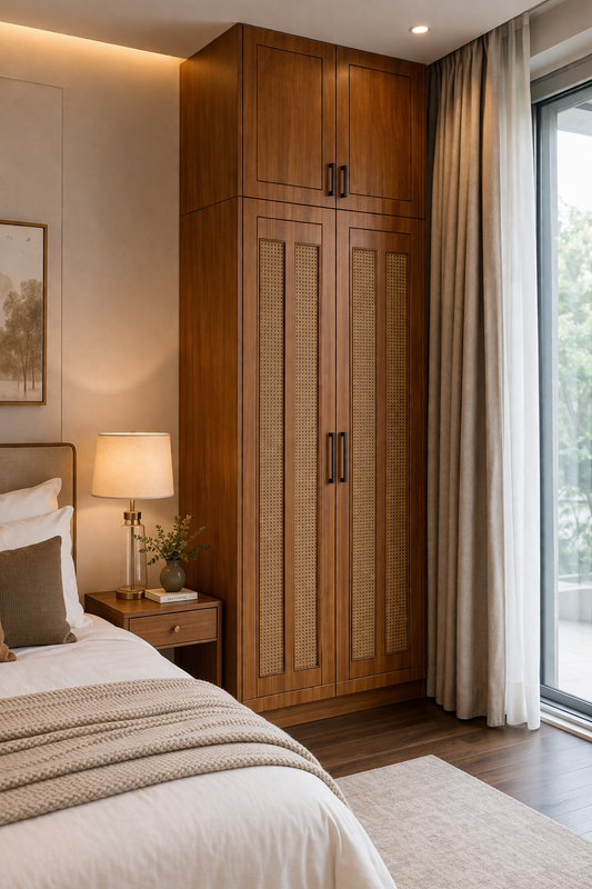 Lunaro Cane Wardrobe