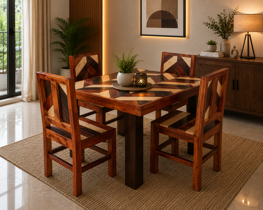 Magellan-4 Seater Dining Set