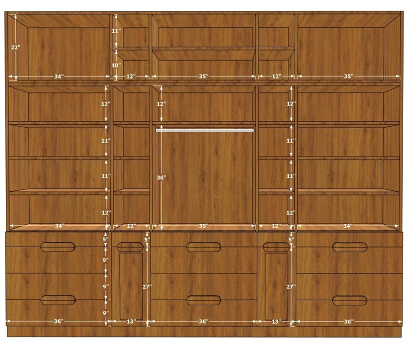 Ubyld's Canewood Heritage Wardrobe