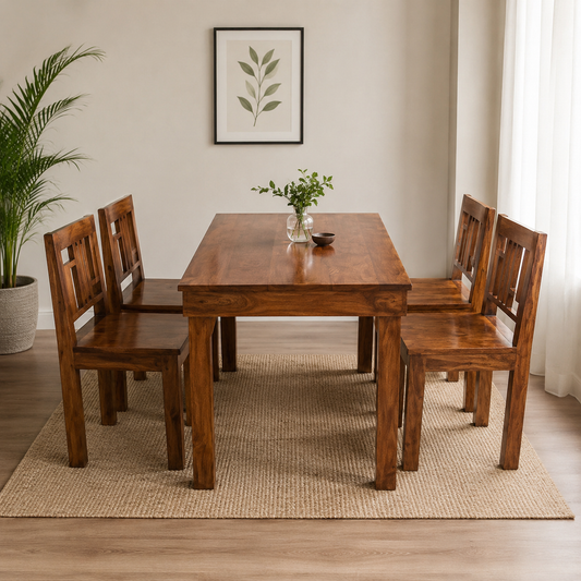 Mesmer-4 Seater Dining Set