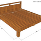 Ubyld Monarch King Cot